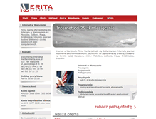 Tablet Screenshot of merita-internet.pl